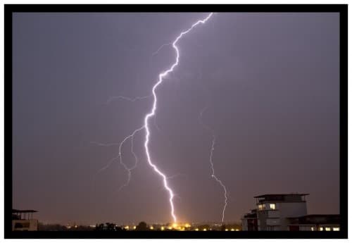 Orage violent à Montpellier