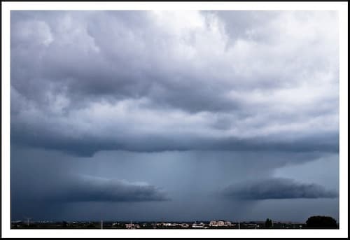 Un orage remonte de Méditerranée 