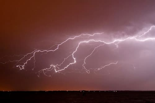 Un orage sur Montpellier