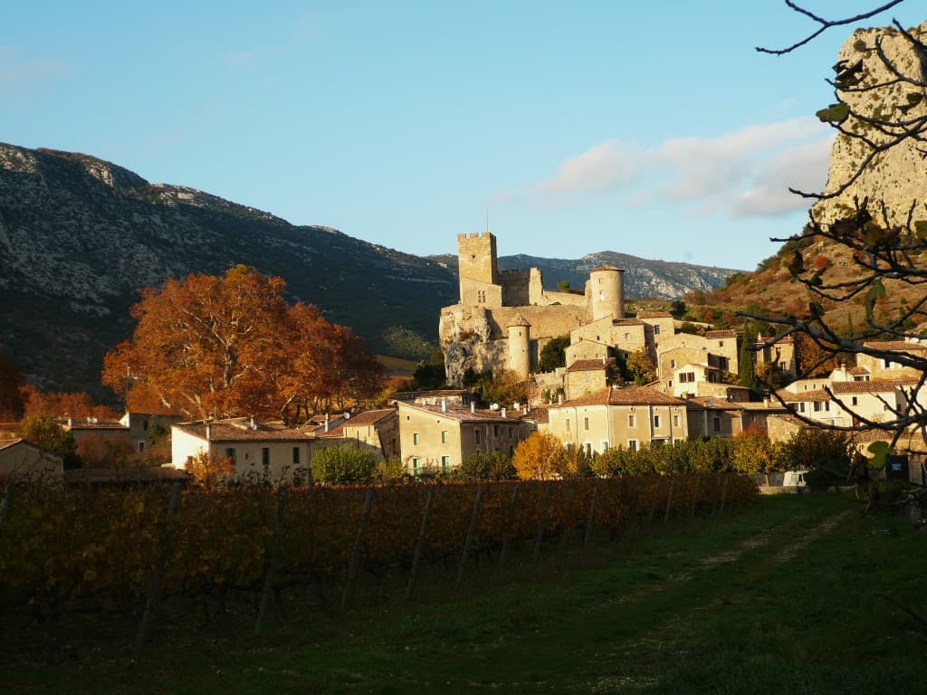 " Automne au pied de la Séranne "