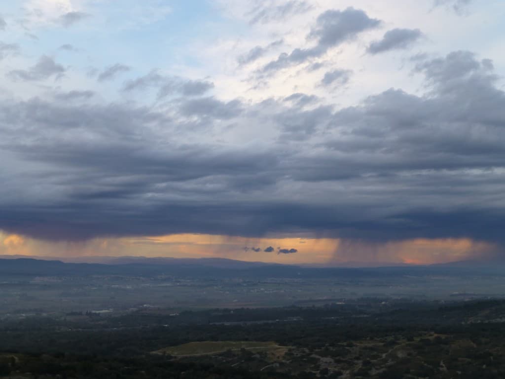 avant l'orage !