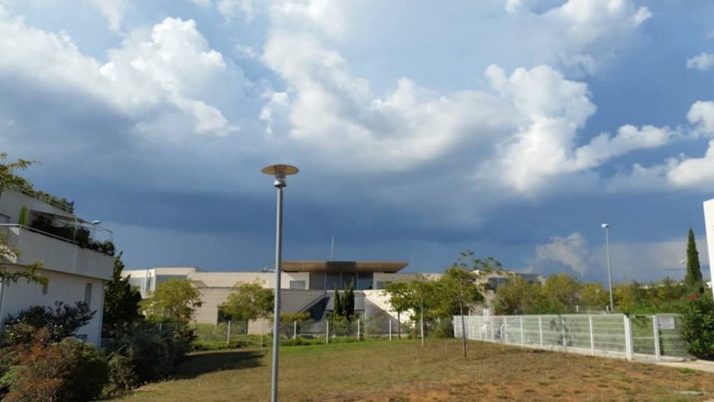 Orage sur Montpellier