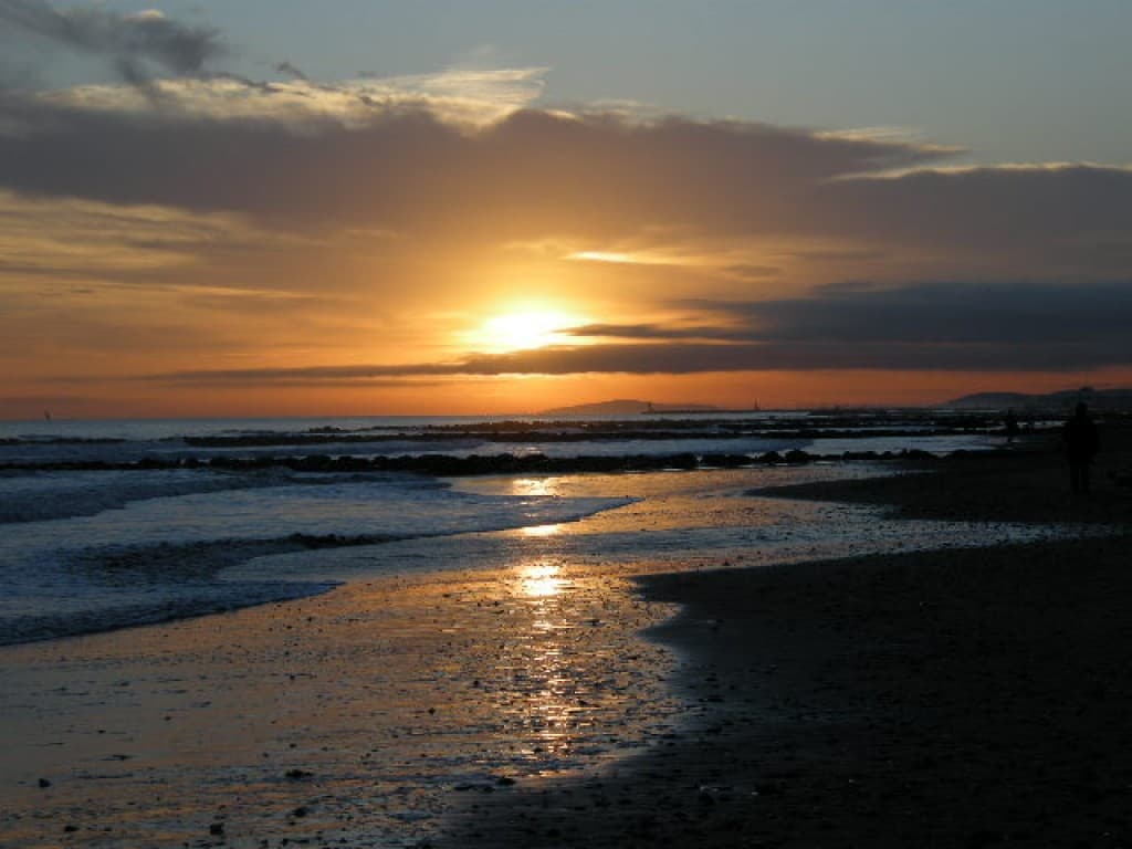 coucher de soleil