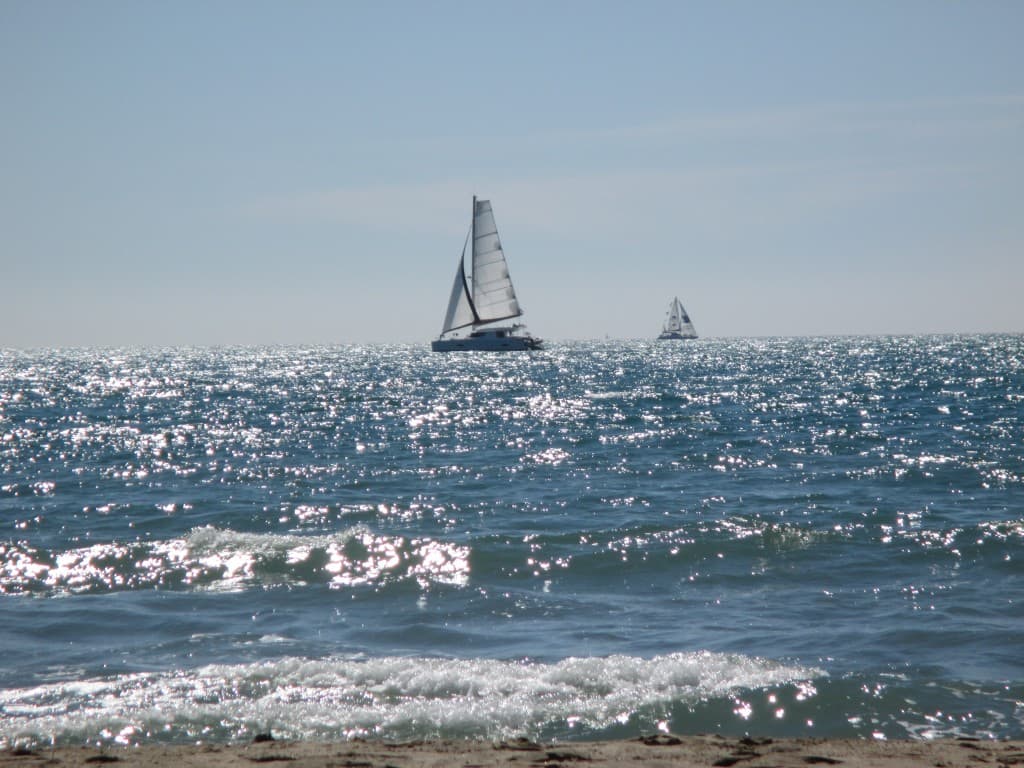 quand un bateau passe...