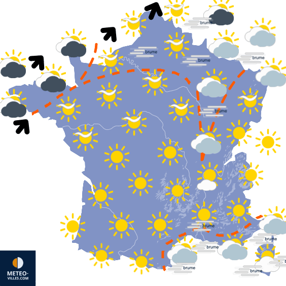 Fin progressive de la période exceptionnellement douce