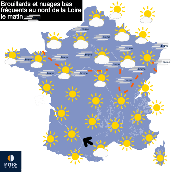 Pas vraiment de pluie à l'horizon !!