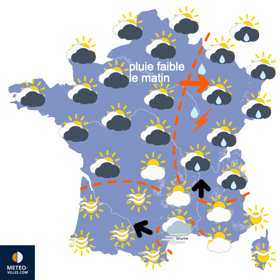 METEO :  week-end du 1er mai mitigé, puis beau temps