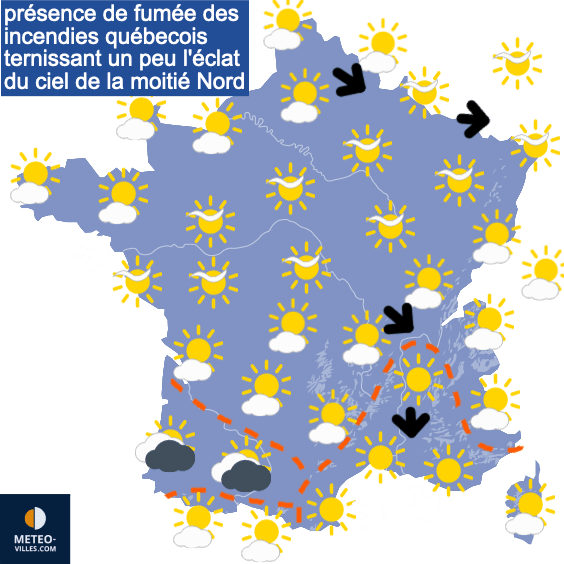 Pas de canicule en vue pour le moment