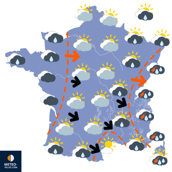 Une météo assez changeante