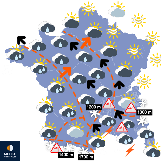 Pas d'accalmie durable après Monica