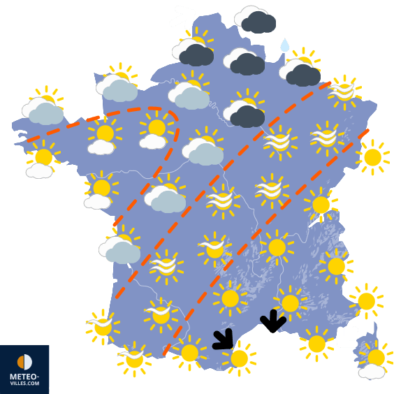 Retour de la chaleur, puis de la fraîcheur !