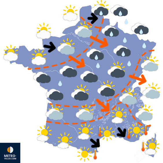 Pluie désormais possible pour la cérémonie des JO de Paris
