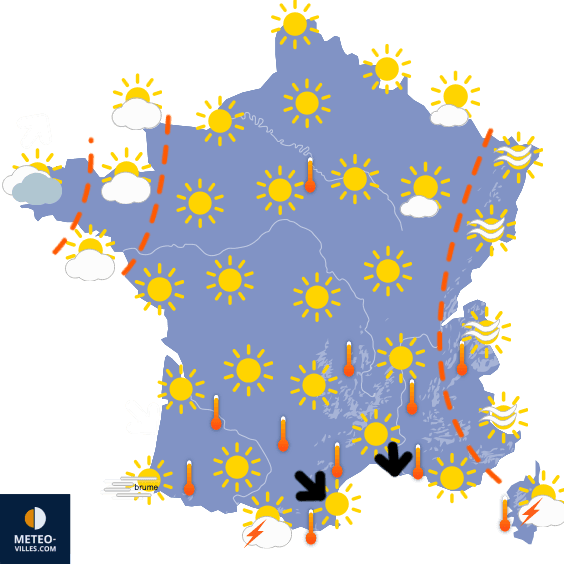 Plus sec et de nouveau plus chaud