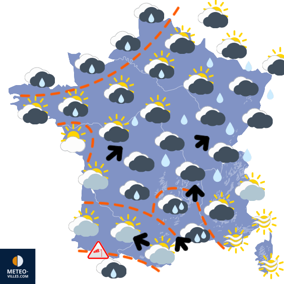 Remontée généralisée des températures à partir de mardi
