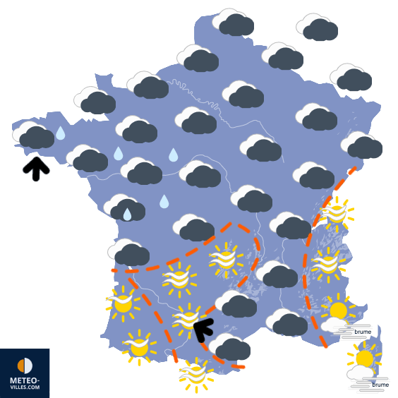 Changement de temps probable dans une semaine