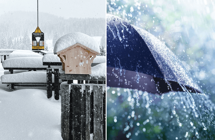 Neige en montagne : après les flocons, de fortes pluies au programme