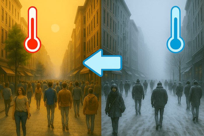 Changement radical de temps : Une vague de froid avec neige est-elle possible dans les prochains jours ?