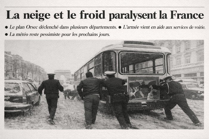 Face à janvier 1987, notre hiver fait pâle figure !