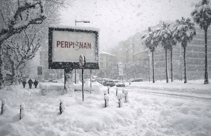 80 cm dans le Roussillon : retour sur la neige de mars 2010