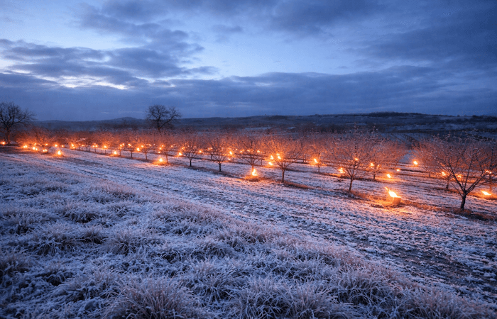 Risque de gel dommageable pour la végétation ces prochains jours