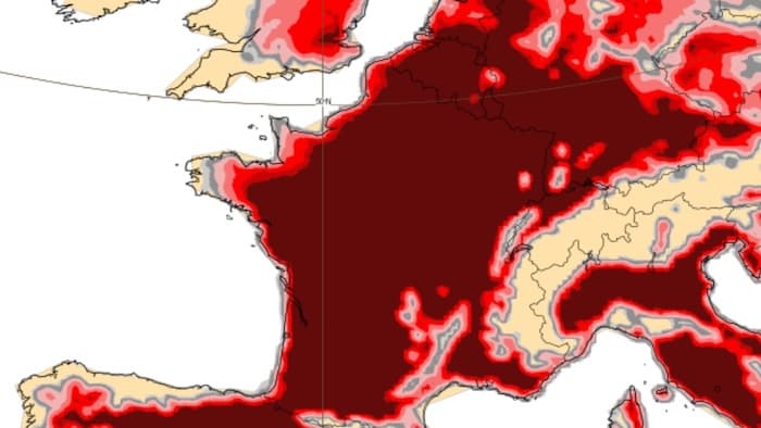 Jusqu’à 42 °C dès mercredi : la chaleur pourrait durer jusqu’au 9 août