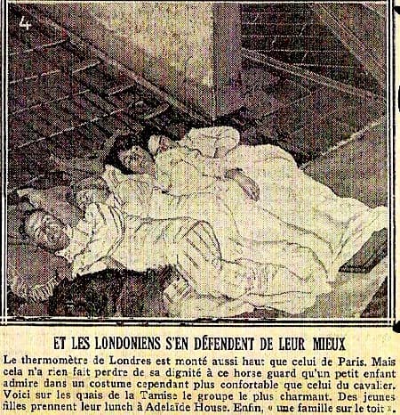 vague de chaleur août 1932