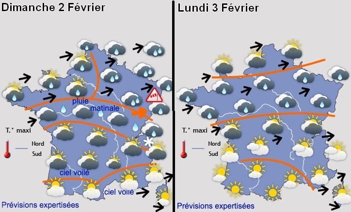 Image d'illustration pour Grande douceur pour début Février sur la France