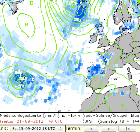 Image d'illustration pour Le cyclone Nadine arrive sur les Açores et perturbe les prévisions météo en Europe