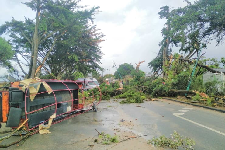 Image d'illustration pour Tornade et dégâts en Charente-Maritime mercredi 23 septembre