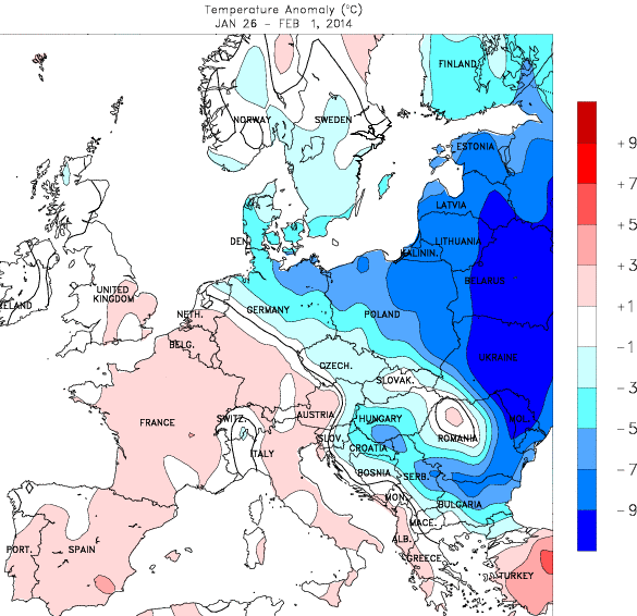 Image d'illustration pour Bilan météo hebdomadaire en France et en Europe