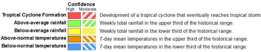 Image d'illustration pour Bulletin hebdomadaire de météorologie tropicale