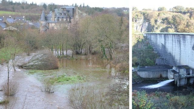 Image d'illustration pour Dépression Ruth - vents forts - graves inondations en Bretagne