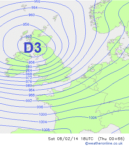 Image d'illustration pour Remarquable défilé dépressionnaire - risques de tempête