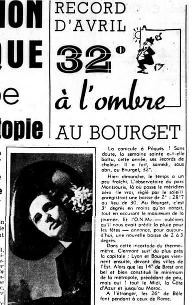 Image d'illustration pour Chaleur en avril : retour sur certains précédents notables