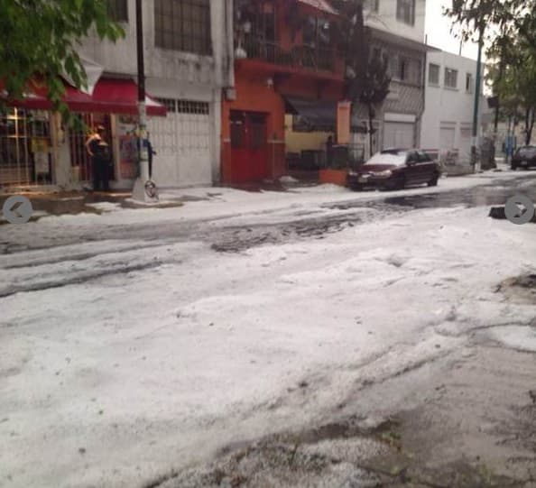 Image d'illustration pour Orage de grêle à Mexico