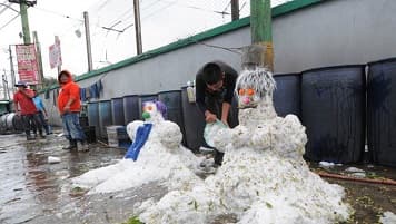 Image d'illustration pour Orage de grêle à Mexico