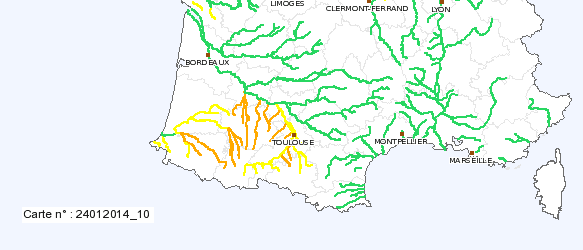 Image d'illustration pour Suivi des intempéries dans le Sud-Ouest et près des Pyrénées