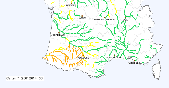 Image d'illustration pour Suivi des intempéries dans le Sud-Ouest et près des Pyrénées