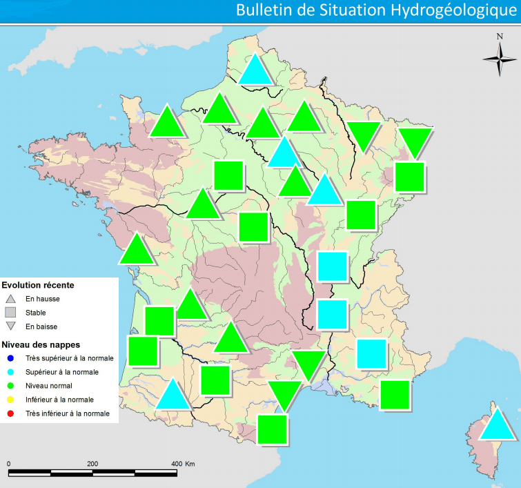 Image d'illustration pour Les nappes phréatiques affichent un bon niveau
