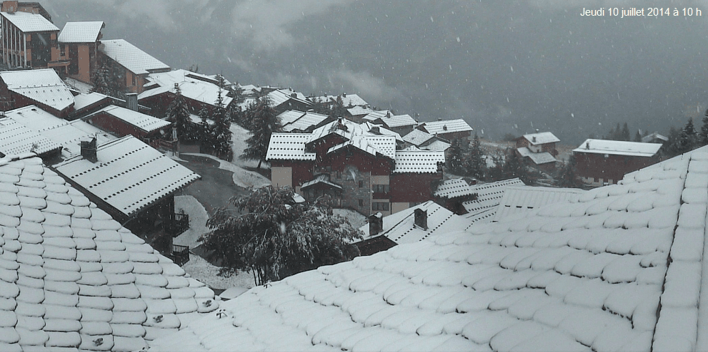 Image d'illustration pour Grande fraîcheur et retour de la neige sur les Alpes