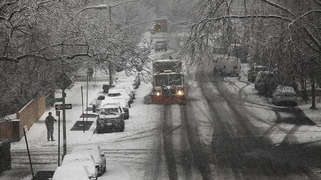 Image d'illustration pour Forte neige vers les grands lacs américains