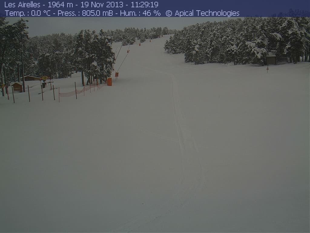 Image d'illustration pour Fortes chutes de neige vers les Pyrénées Orientales (Canigou - Cerdagne)