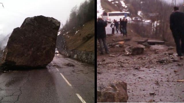 Image d'illustration pour Redoux en montagne : crue, avalanche et éboulement