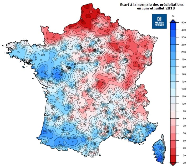 Image d'illustration pour Sécheresse sur le Nord de l'Europe et le Nord de la France