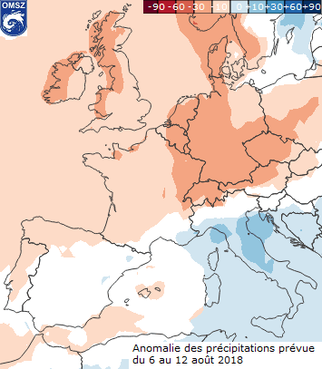 Image d'illustration pour Sécheresse sur le Nord de l'Europe et le Nord de la France
