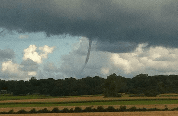 Image d'illustration pour Tornade à Calais - Trombe à Dieppe - Nombreux tubas en Normandie et NPDC