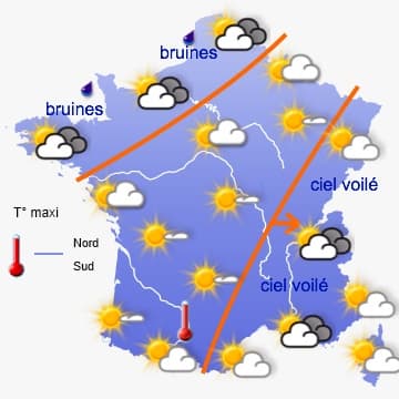 Temporairement plus frais  