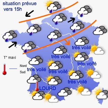 PREVISIONS METEO : Amélioration temporaire dans le Nord