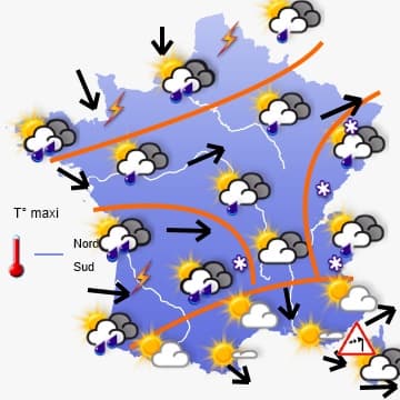 Plus calme jusqu'à vendredi