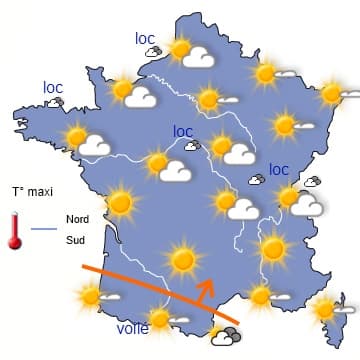 Vers une semaine plus douce et plus perturbée